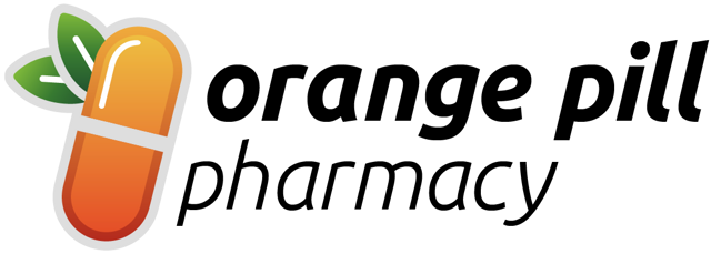 Orange Pill Pharmacy Logo